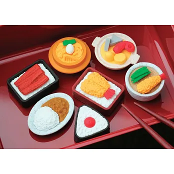 【iwako】日本製 NO PVC 環保造型橡皮擦 日本料理造型(隨機四入)