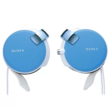 SONY 耳掛型立體聲耳機 MDR-Q38LW-L水藍色