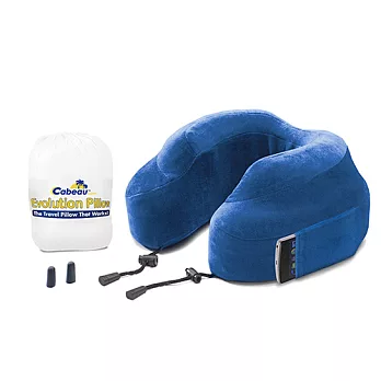 《Cabeau》旅行用記憶頸枕飛機枕                              (藍色)