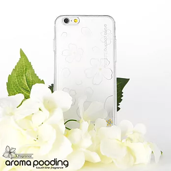 sumneeds Aroma Pooding iPhone 6/6S 專用香氛保護套 -櫻花白