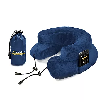 《Cabeau》專利進化護頸充氣枕-藍色 indulgence 寵愛自己藍色
