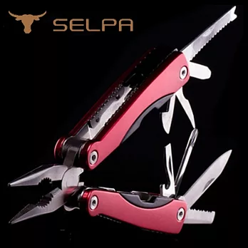 【韓國SELPA】11合一多功能萬用工具組紅色