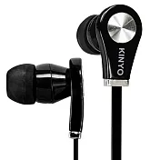 KINYO時尚造型耳道式耳機EMP-50黑色