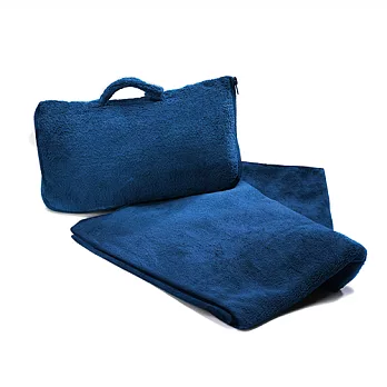 【CABEAU】保暖飛機毯Fold ’n Go Blanket -藍色