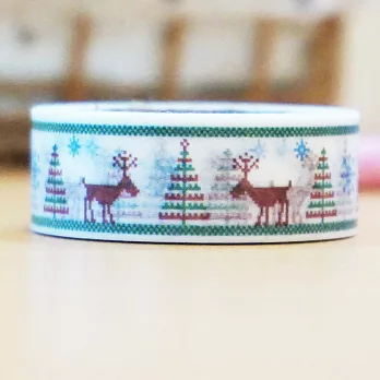 TROMSO簡單生活紙膠帶-聖誕小鹿
