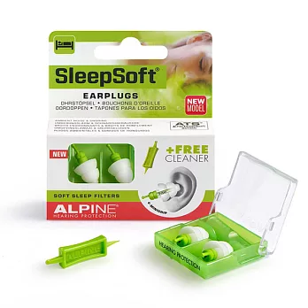 【Alpine】荷蘭NO.1 Sleepsoft 頂級睡眠專用耳塞 (附官方保証卡)