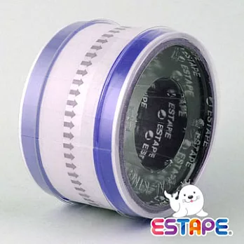 【ESTAPE】抽取式Memo貼-色頭藍（14mm/重複貼黏/可書寫/便利貼/手帳/標籤/註記）
