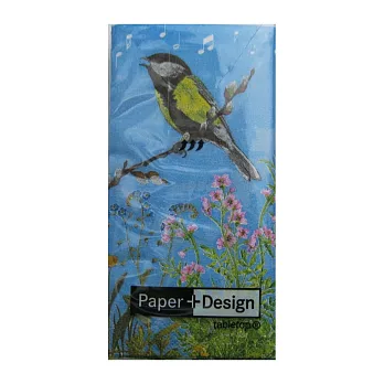 《Paper+Desing》紙手帕-Twittering bird《鳥鳴》