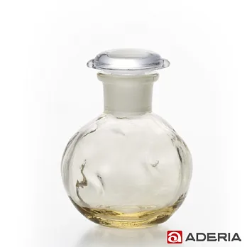 【ADERIA】日本進口圓形玻璃調味罐80ml(黃)