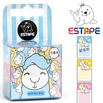 【ESTAPE】Memo易撕貼 咩咩將好事貼(mm留言貼)