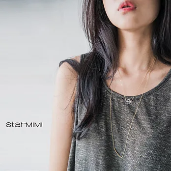 【StarMIMI】雙層墜飾項鍊*FREE晶透