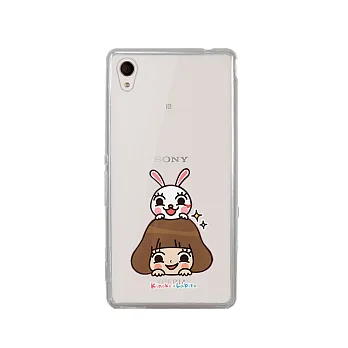 【Metal-Slim】 SONY Xperia C4 香菇妹授權正版TPU 軟式保護殼亮晶晶倆小無猜