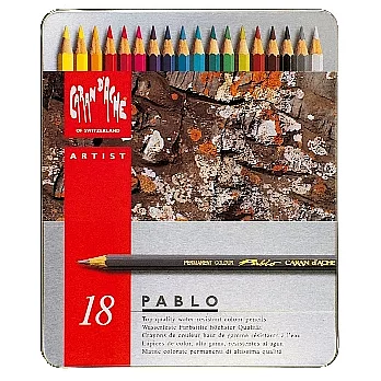 【CDA 瑞士卡達】PABLO 專家級油性色鉛-18色