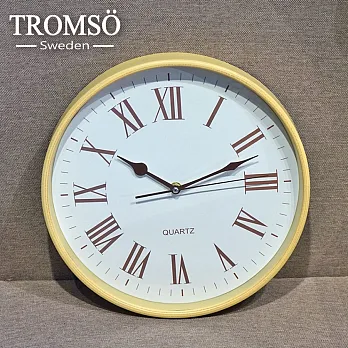 TROMSO風尚丹麥時鐘-羅馬數字白