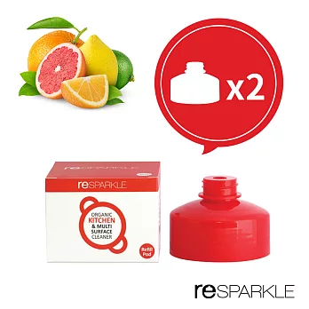 【澳洲reSPARKLE】綠思寶-清潔劑補充蓋-2入(廚房、多功能)