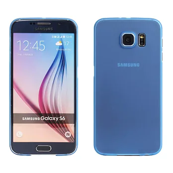 【BIEN】SAMSUNG S6 手感超薄包機硬質保護殼 (霧藍)