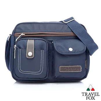 Travel Fox 旅狐西堤全防護側背包(藍)(TB605-47)藍色