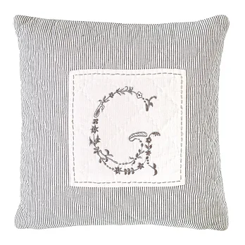 G dark grey 抱枕套 40x40