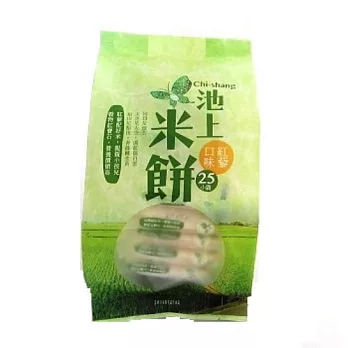 【池上鄉農會】米餅 - 紅藜口味75g (25小袋)