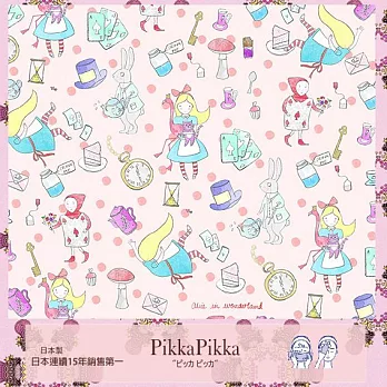 日本Pikka Pikka世界最細纖維毛孔潔淨布/童話故事款_愛麗絲夢遊仙境 Alice in Wonderland