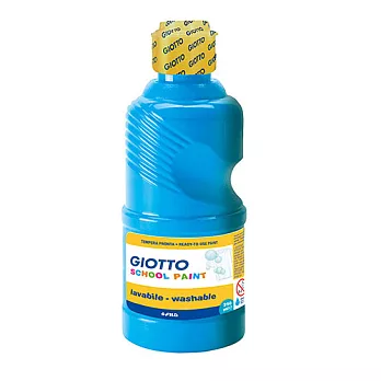 【義大利 GIOTTO】可洗式兒童顏料250ml(單罐)藍色