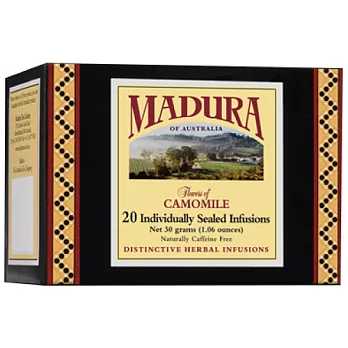 【Madura】澳洲原裝－洋甘菊茶(無咖啡因)(20包 x 1.5g)