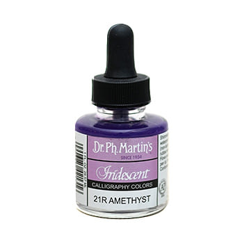 馬汀博士珠光彩墨 21R紫水晶