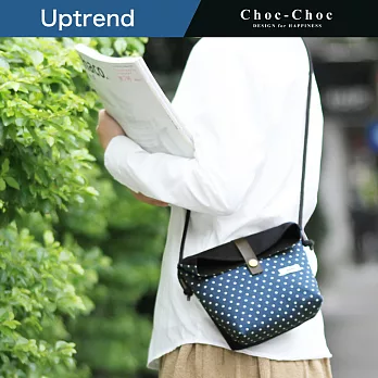Uptrend Choc-Choc Bag‧幸福幾何(藍點點)