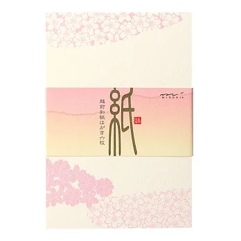 MIDORI JAPANWORKS日本名藝系列明信片-櫻景色