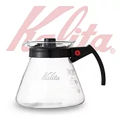 【日本】KALITA 手沖耐熱玻璃壺（約500ml）塑膠手把