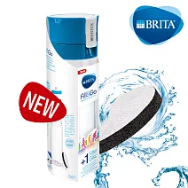 德國BRITA Fill &Go 隨身濾水瓶600ml  (內含1入濾片)藍色