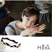 【Hera】赫拉 珍珠水鑽繞布頭箍/髮箍