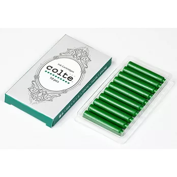 colte卡式墨水,10入綠(2盒裝)綠