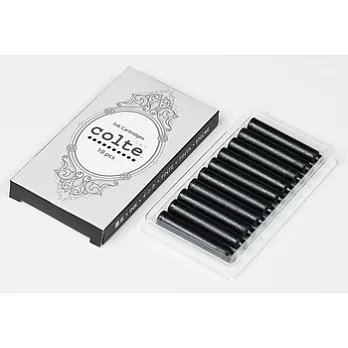 colte卡式墨水,10入黑(2盒裝)黑