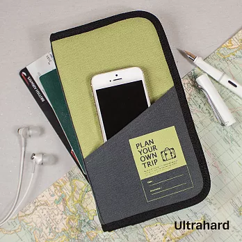 Ultrahard Traveler旅人系列護照包-自助背包客(綠)