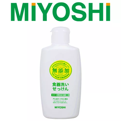 【日本MIYOSHI無添加】[總代理 工廠直販 品質保證]餐具清潔液370ml
