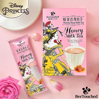蜜蜂工坊-迪士尼公主系列-蜂蜜玫瑰奶茶(24g*10包)