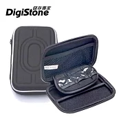 DigiStone 3C多功能防震硬殼收納包(適2.5吋硬碟/行動電源/相機/記憶卡/3C產品)-黑色X1P