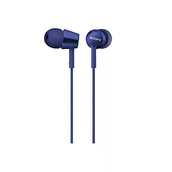 SONY無麥耳道式耳機MDR-EX150深藍