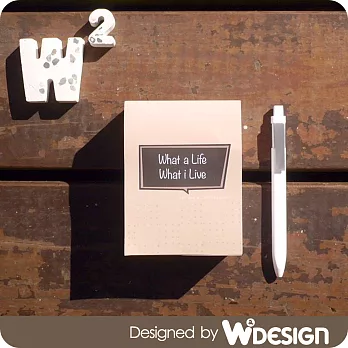 [W2Design] 一日一作/Simple Life無時效365天小桌曆Simple Life