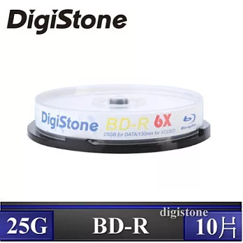 DigiStone 國際版 A+ 藍光 Blu-ray 6X BD-R 25GB(支援CPRM/BS) x10PCS