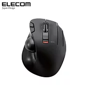 ELECOM 無線拇指軌跡球滑鼠-黑