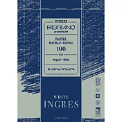 【Fabriano】Ingres粉彩畫本,白, 90G,21x29.7,100張