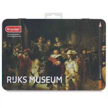 阿姆斯特丹國家博物館& Bruynzeel 聯名-油性色鉛50色夜巡