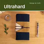 ultrahard 作家筆袋系列- 太宰治/小說燈籠(深藍褐)