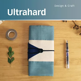 ultrahard 作家筆袋系列- 太宰治/小說燈籠(水藍)