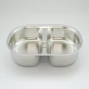 韓國hanplus不鏽鋼304餐具系列-分隔盤(適用3.4號便當盒) 餐盤 餐具 可蒸 配件