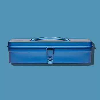 【Trusco】經典單層工具箱（大）-鐵藍
