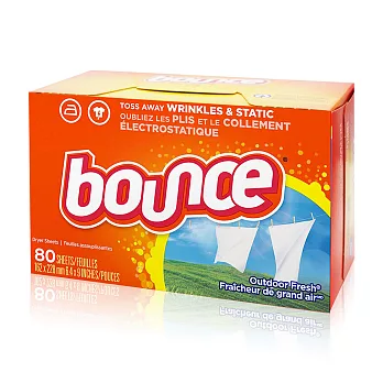 Bounce烘衣柔軟片80片