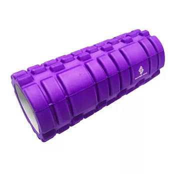 【SHAPER MAN】筋膜放鬆瑜珈按摩滾輪紫色